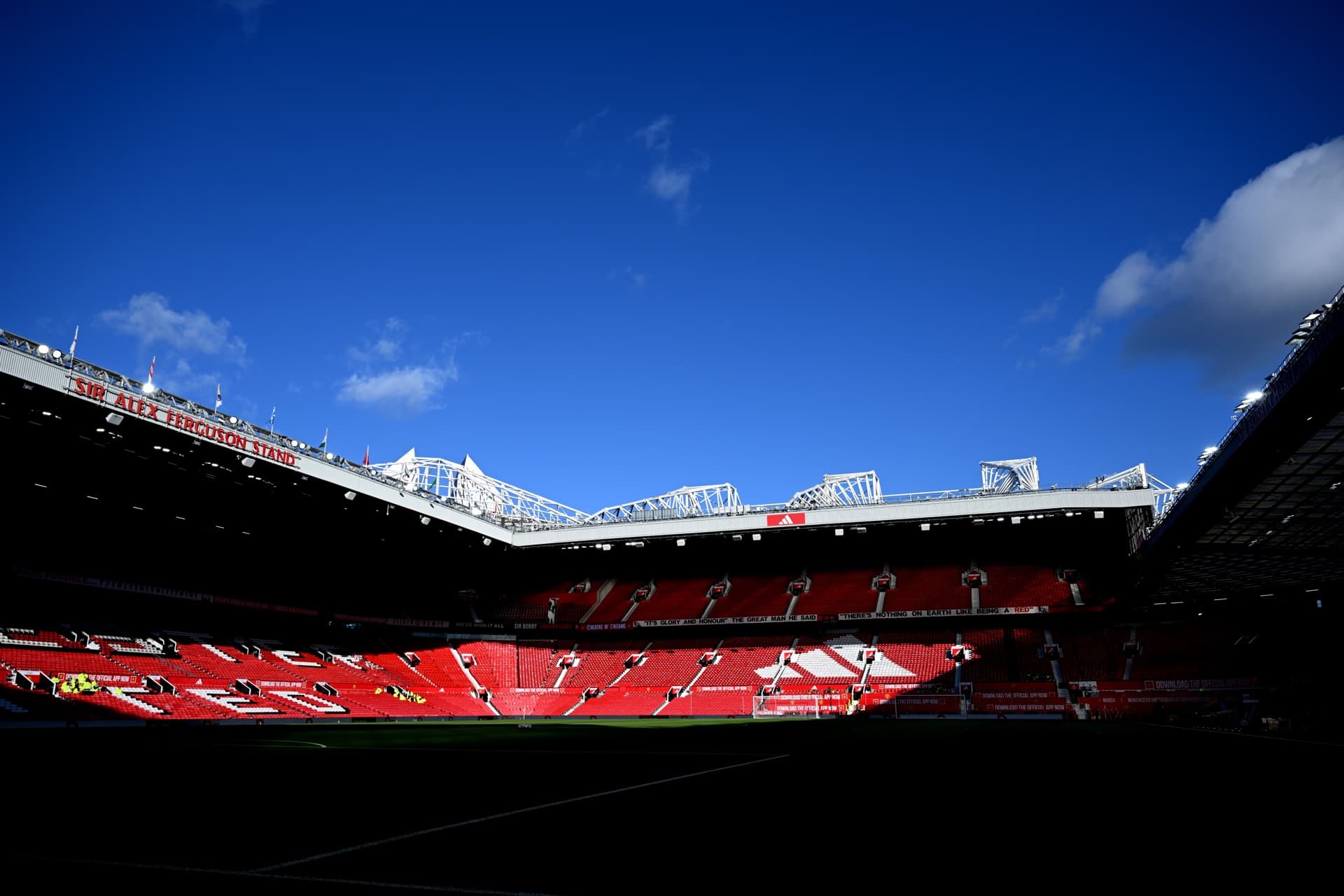 Old Trafford on matchday