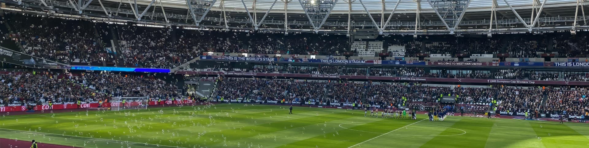 London Stadium on matchday